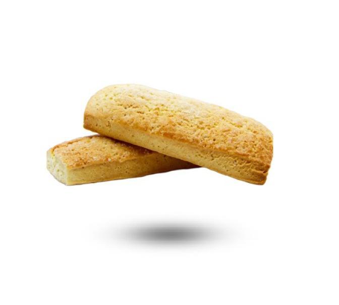 Biscotti artigianali al latte Opificio Delizia confezionati in sacchetto trasparente