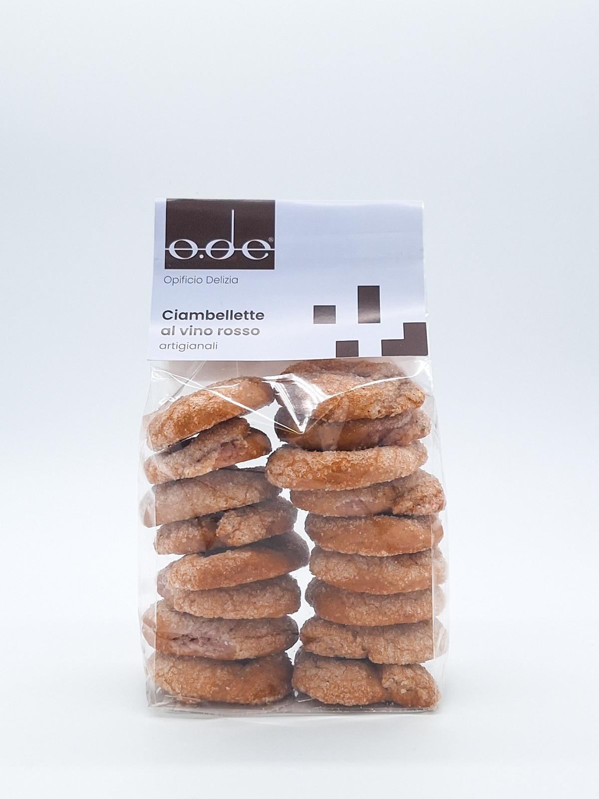 Ciambellette vino rosso artigianali