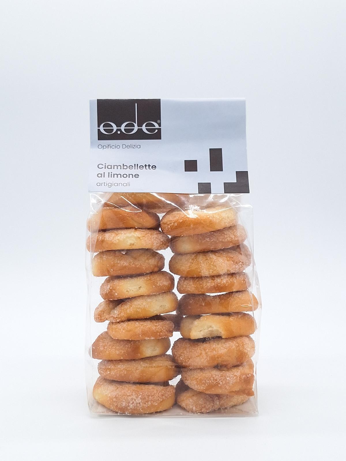 ciambellette artigianali al limone dolci tradizionali 